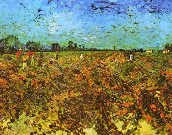 The Green Vineyard by Vincent van Gogh