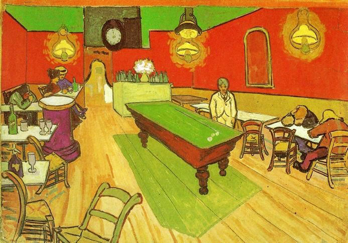 THE NIGHT CAFE IN ARLES