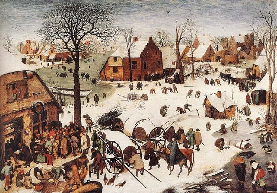 The Numbering At Bethlehem by Pieter Bruegel the Elder