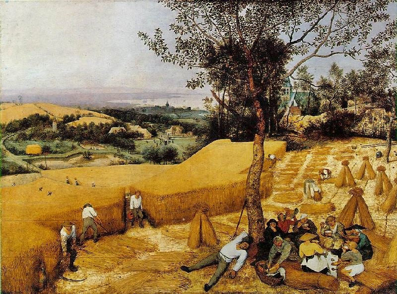 The Harvesters by Pieter Bruegel the Elder
