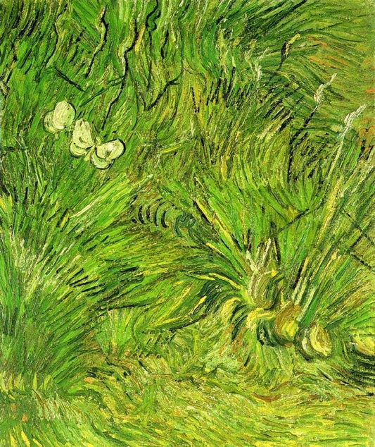 Two White Butterflies by Vincent van Gogh