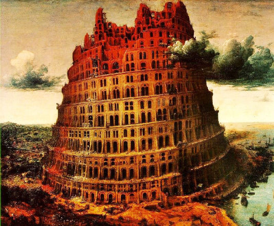 The \Little\ Tower Of Babel by Pieter Bruegel the Elder