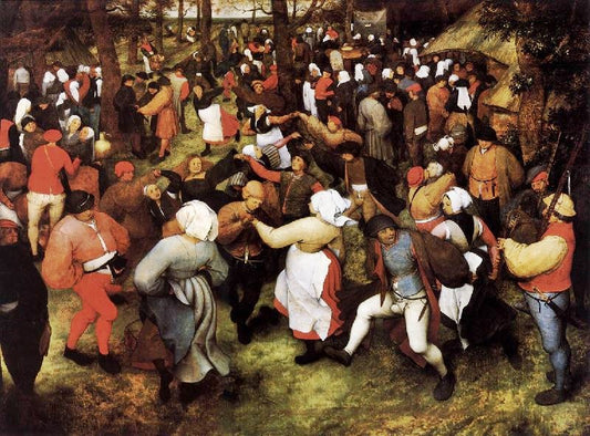 Wedding Dance In The Open Air by Pieter Bruegel the Elder