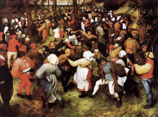 Wedding Dance In The Open Air by Pieter Bruegel the Elder