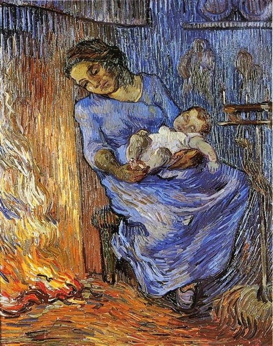 The Man Is At Sea, After Demont-Breton by Vincent van Gogh