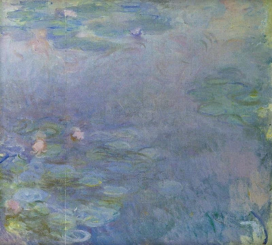 Pale Water-Lilies, Detail by Claude Oscar Monet