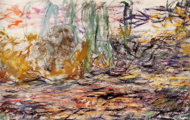 Water-Lilies, Left Half by Claude Oscar Monet