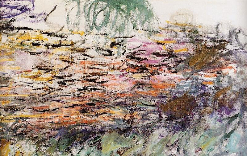 WATER-LILIES, RIGHT HALF