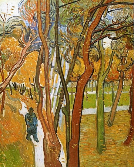 The Walk: Falling Leaves by Vincent van Gogh