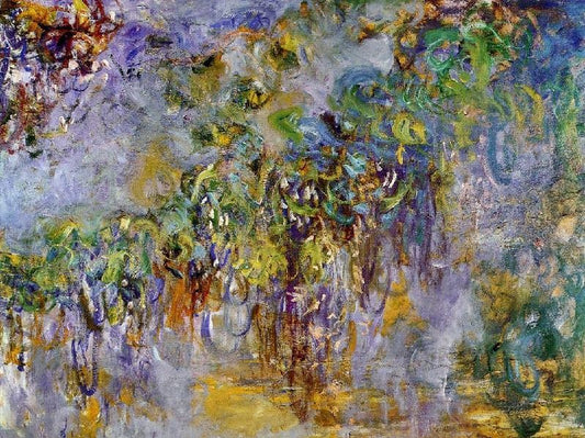 Wisteria, Right Half by Claude Oscar Monet