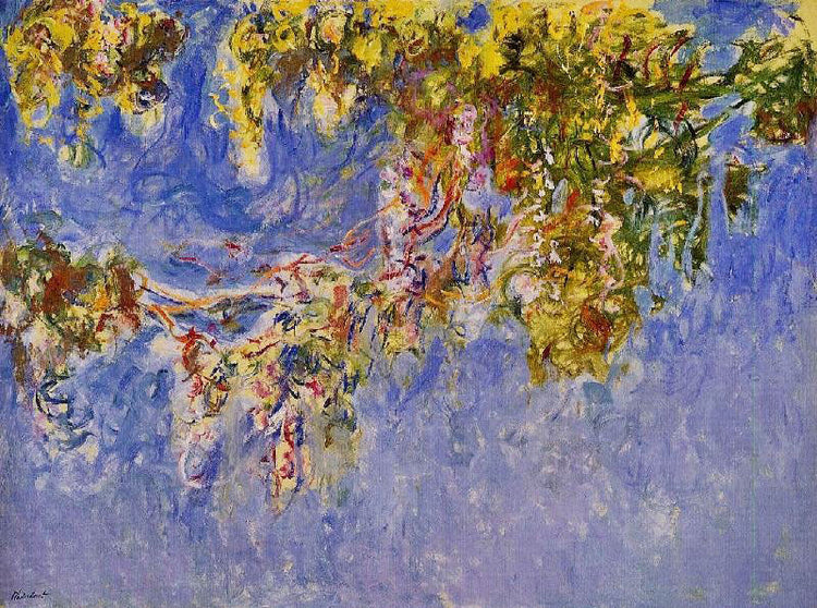 Wisteria 1920 by Claude Oscar Monet