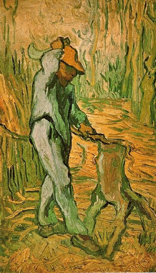 The Woodcutter, After Millet by Vincent van Gogh