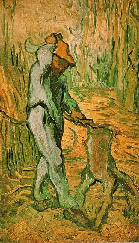The Woodcutter, After Millet by Vincent van Gogh