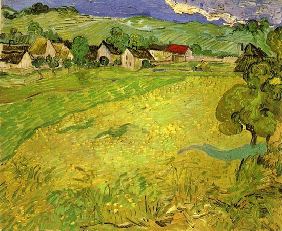 View Of Vessenots Near Auvers by Vincent van Gogh