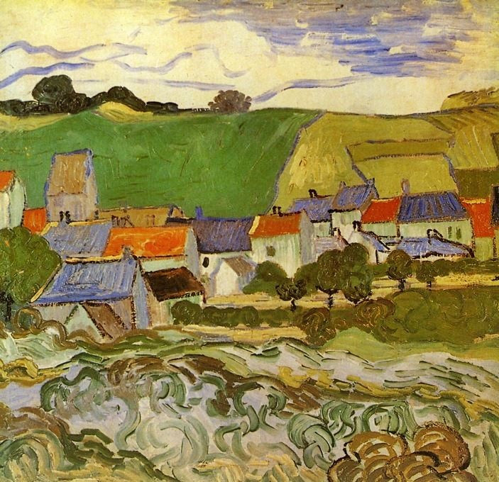 View Of Auvers by Vincent van Gogh