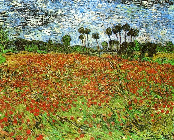 Field With Poppies by Vincent van Gogh