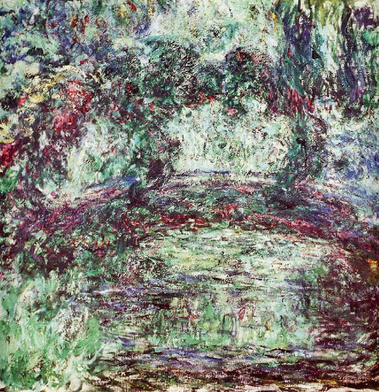 The Japanese Bridge by Claude Oscar Monet