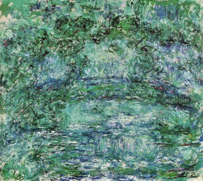 The Japanese Bridge, 1924 by Claude Oscar Monet
