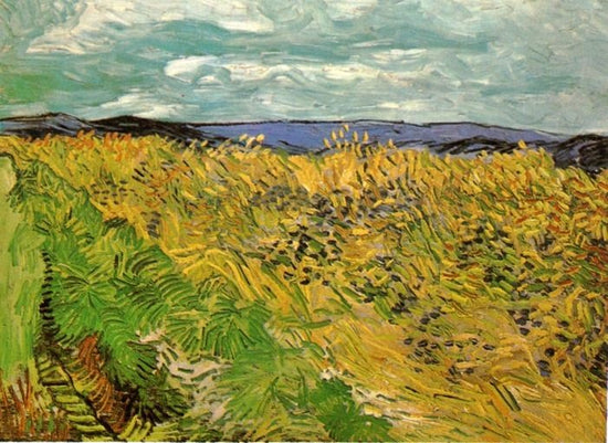 Wheat Field With Cornflowers by Vincent van Gogh