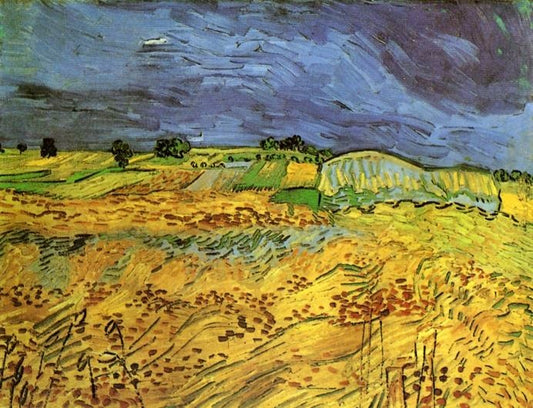 The Plain At Auvers by Vincent van Gogh