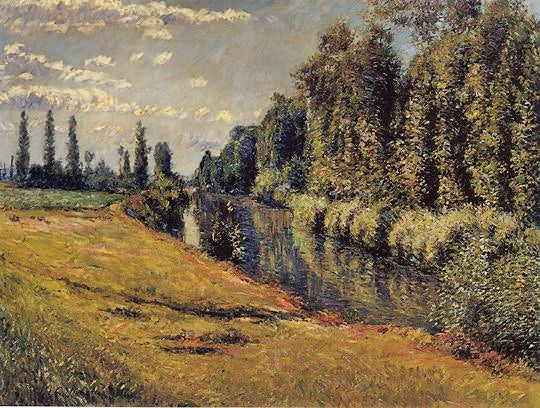The Petit Bras Of The Seine by Gustave Caillebotte
