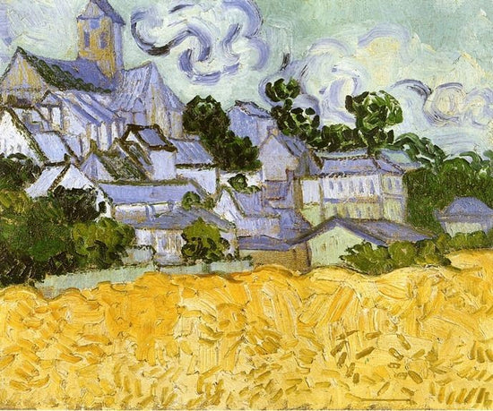 View Of Auvers With Church by Vincent van Gogh