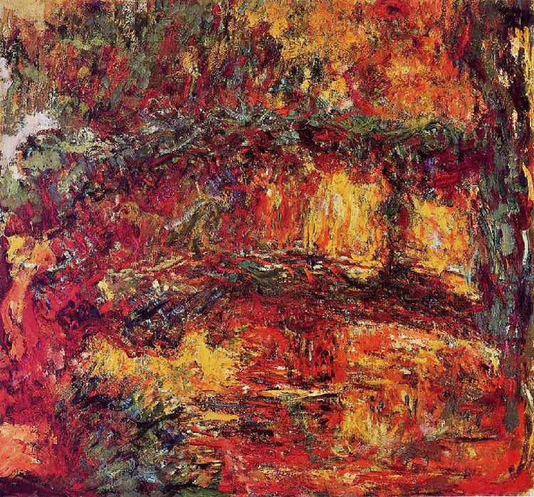 The Japanese Bridge At Giverny, 1924 by Claude Oscar Monet