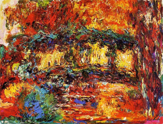 The Japanese Bridge, 1919 by Claude Oscar Monet