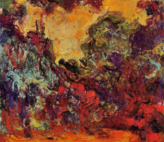 The Artist’S House, View From The Rose Garden by Claude Oscar Monet