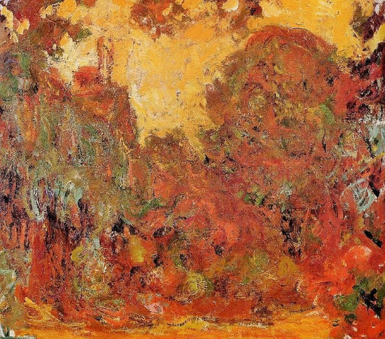 The House Seen From The Rose Garden by Claude Oscar Monet