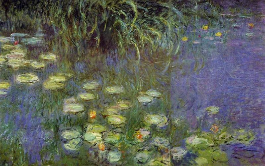 Morning, Left Detail by Claude Oscar Monet
