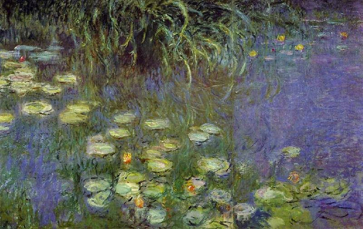 Morning, Left Detail by Claude Oscar Monet
