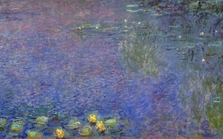 Morning, Right-Center Detail by Claude Oscar Monet
