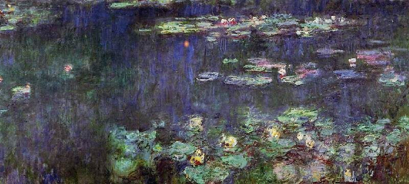 GREEN REFLECTION, RIGHT HALF