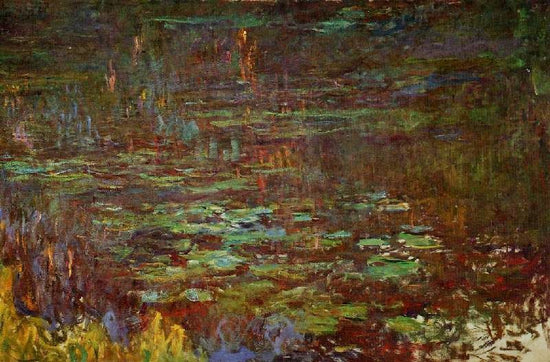 Sunset, Right Half by Claude Oscar Monet