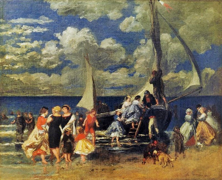 The Return Of The Boating Party by Pierre Auguste Renoir