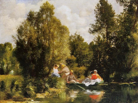 La Mare Aux Fees by Pierre Auguste Renoir