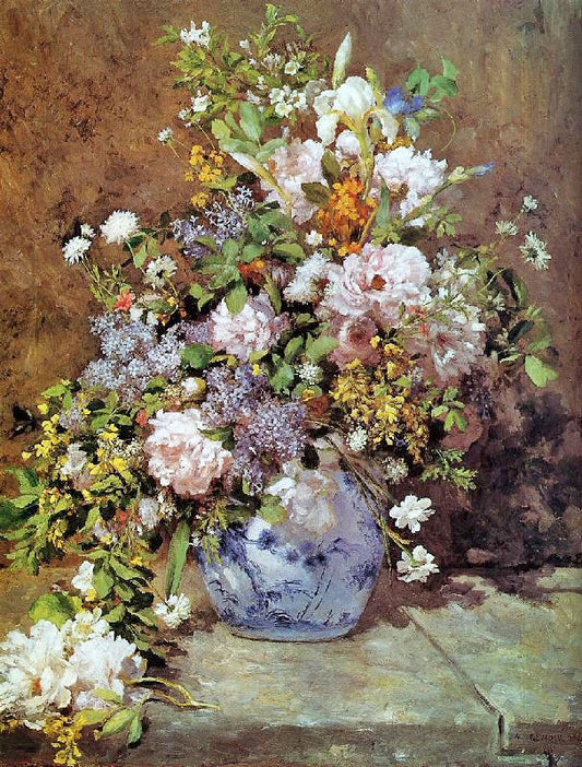 Spring Bouquet by Pierre Auguste Renoir