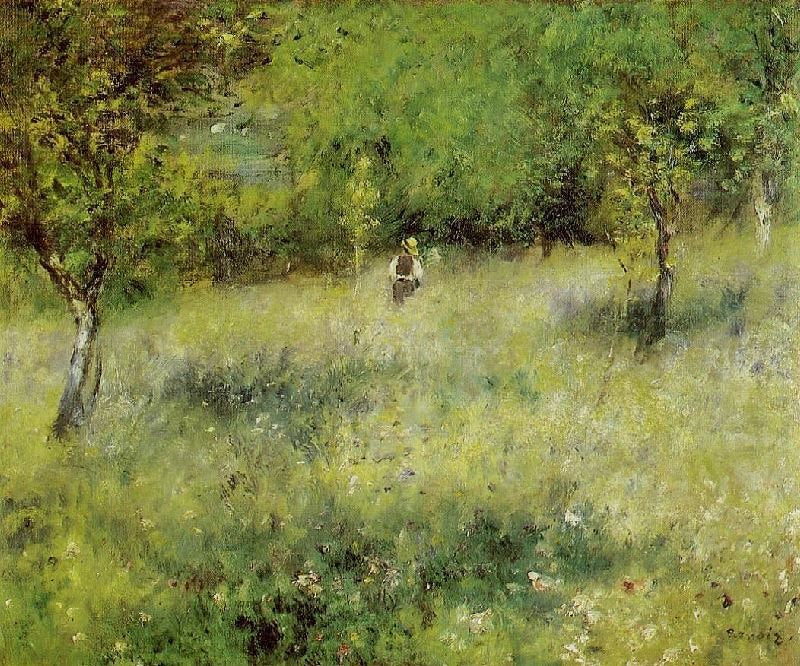 Spring At Catou by Pierre Auguste Renoir