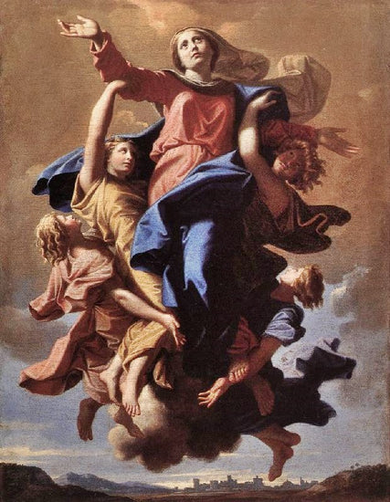 The Assumption Of The Virgin by Nicolas Poussin