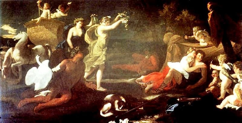 Cephalus And Aurora by Nicolas Poussin