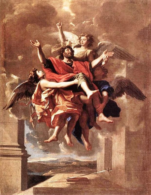 The Ecstasy Of St Paul by Nicolas Poussin