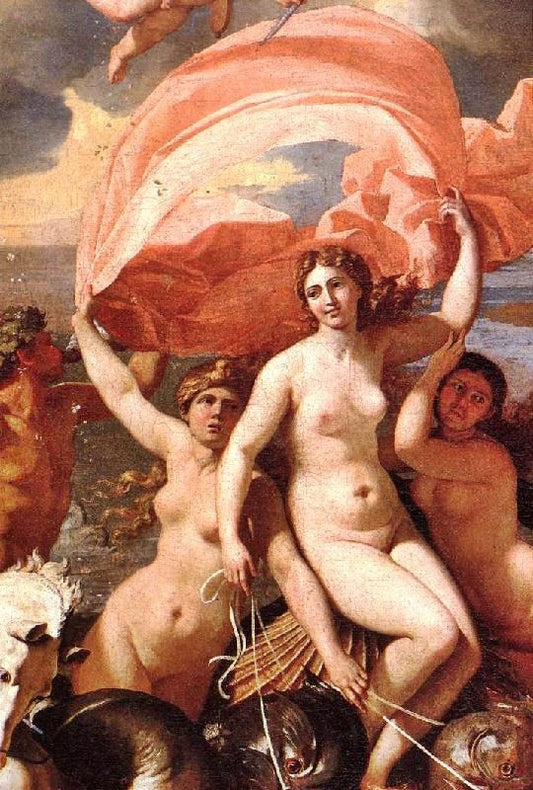 The Triumph Of Neptune, Detail by Nicolas Poussin