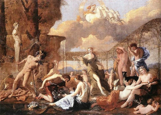The Empire Of Flora by Nicolas Poussin