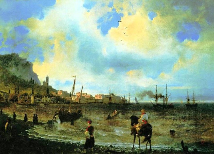 Yalta by Ivan Constantinovich Aivazovsk
