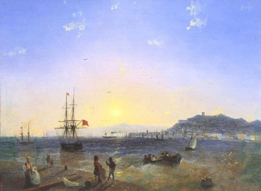 Kerch by Ivan Constantinovich Aivazovsk