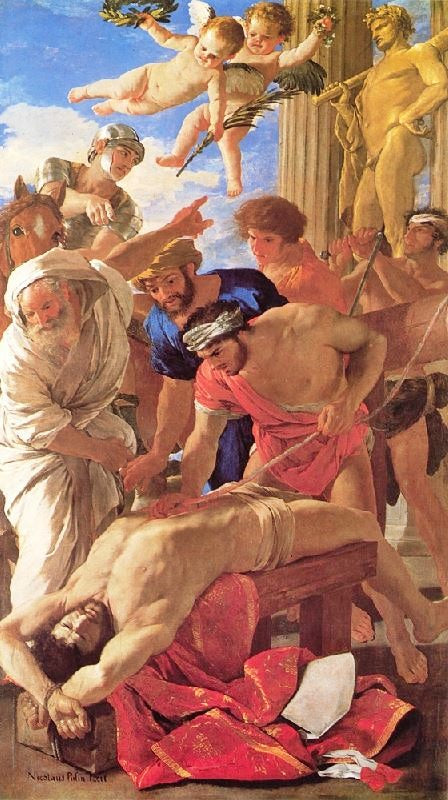 THE MARTYRDOM OF ST ERASMUS