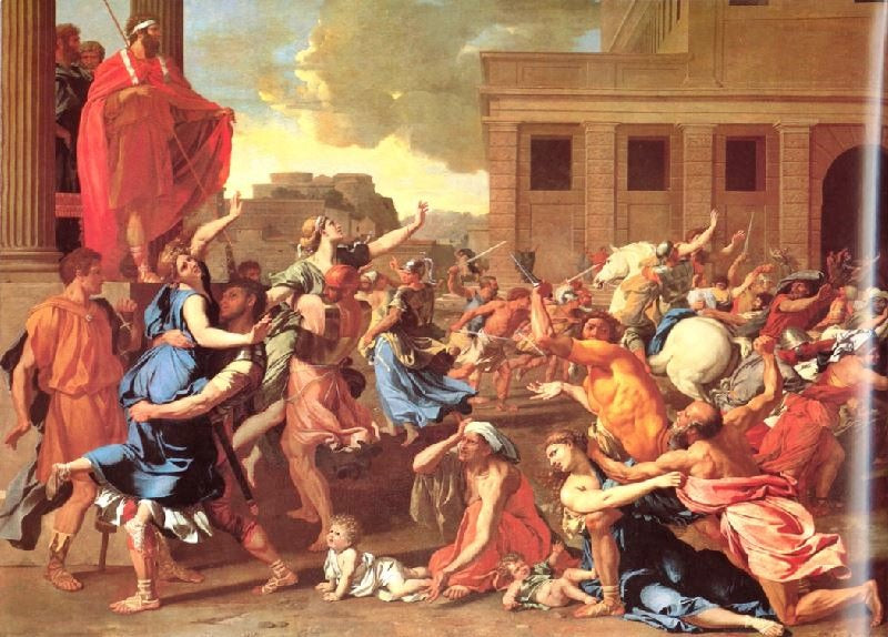 THE RAPE OF THE SABINE WOMEN