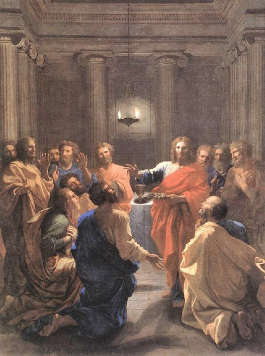 The Institution Of The Eucharist by Nicolas Poussin