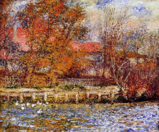 The Duck Pond by Pierre Auguste Renoir